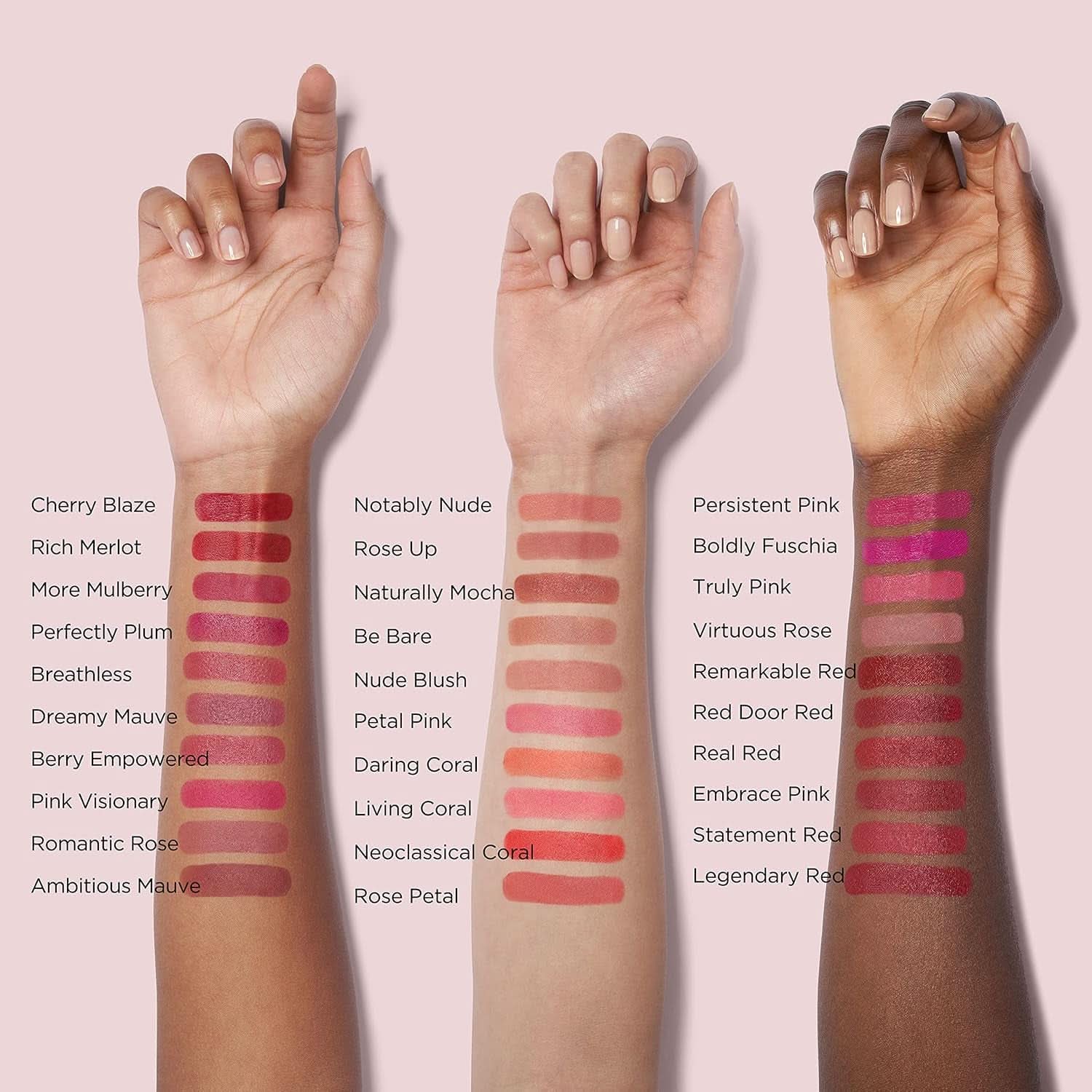 Elizabeth Arden Lip Colour, Perfectly Plum Cosmetics en Beauty Naty Shop