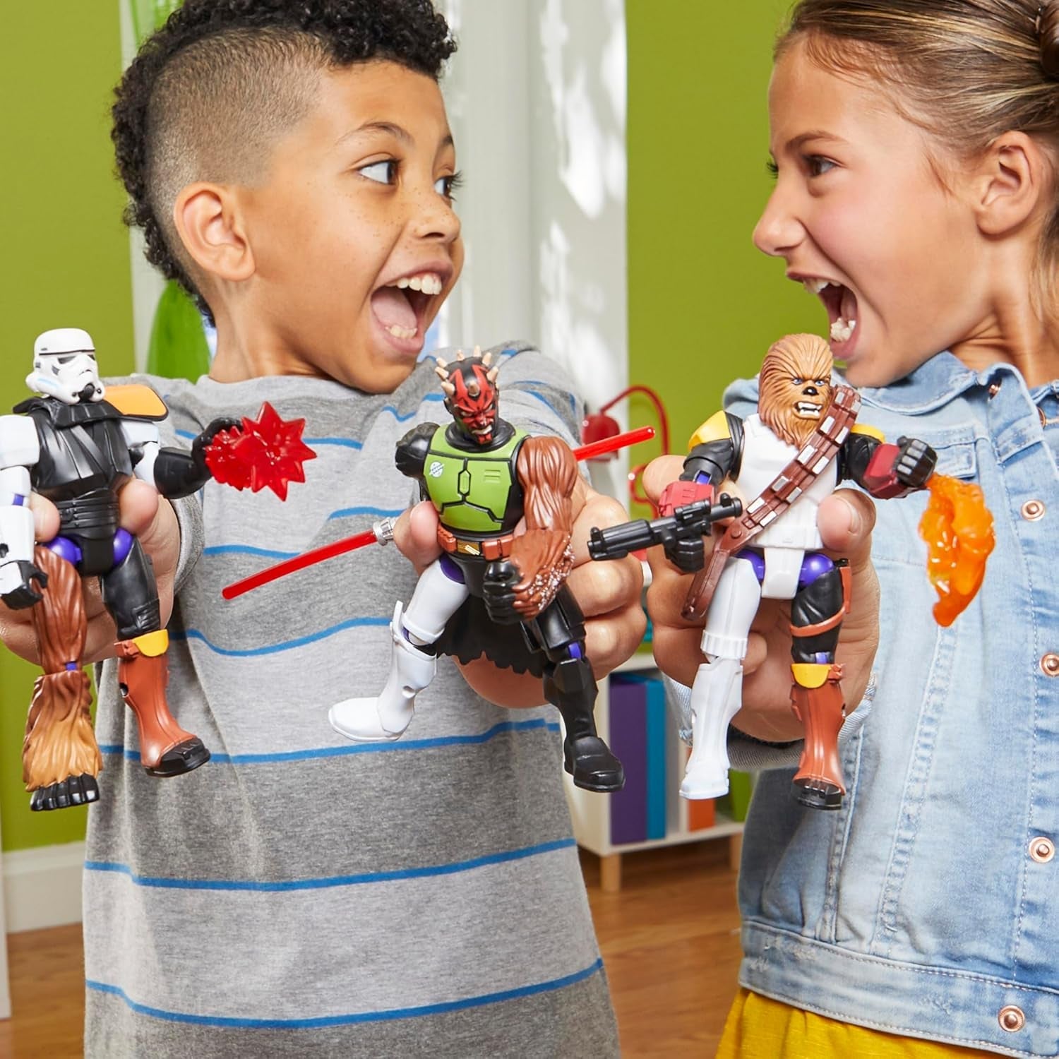 Star Wars Mixmashers Boba Fett Aanpasbare mix-en-match-actiefiguren en accessoires Actiefiguren Naty Shop