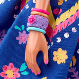 2022 Día De Muertos Barbiepop met gegolfde traditionele jurk, bloemenkrans en Calavera-gezichtsverf, cadeau voor verzamelaars