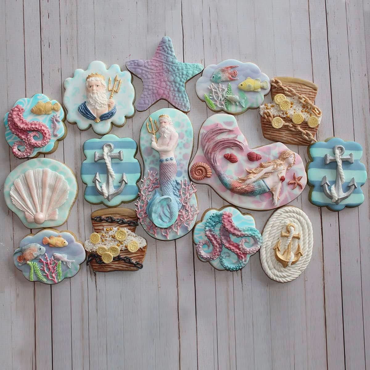 Katy Sue, Marine Decor siliconen mal - Naty Shop keuken Sint-jakobsschelp