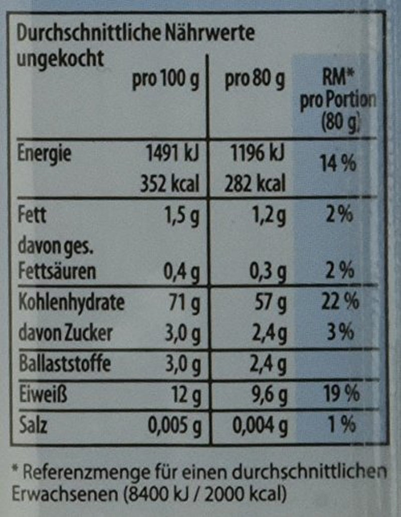 Pure Pleasure-noedels, pakket van 10 (10 x 500 g)