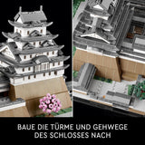 LEGO Architecture Kasteel van Himeji, modelbouwset voor volwassenen, Landmark-collectie, waaierset voor creatief tuinieren en Japanse cultuur met kersenbloesemboom, cadeau voor hem en haar 21060 bouwsets Besuche in LEGO-Store