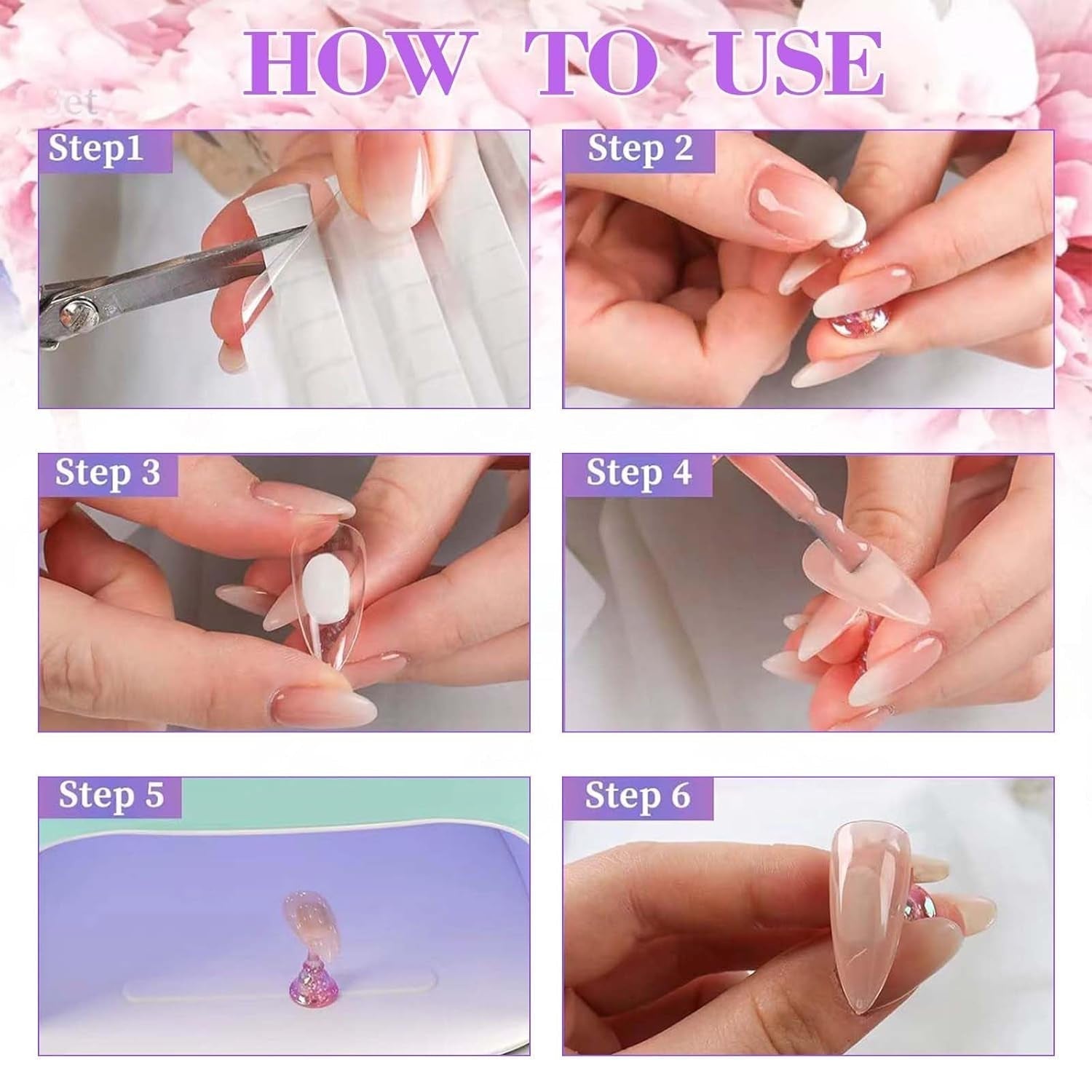 Nageldesignset - Premium trainingshand voor gelnagels, nagelaccessoires en kunstnagelset - Veelzijdige DIY-gelnagelset en nagelkunstaccessoires