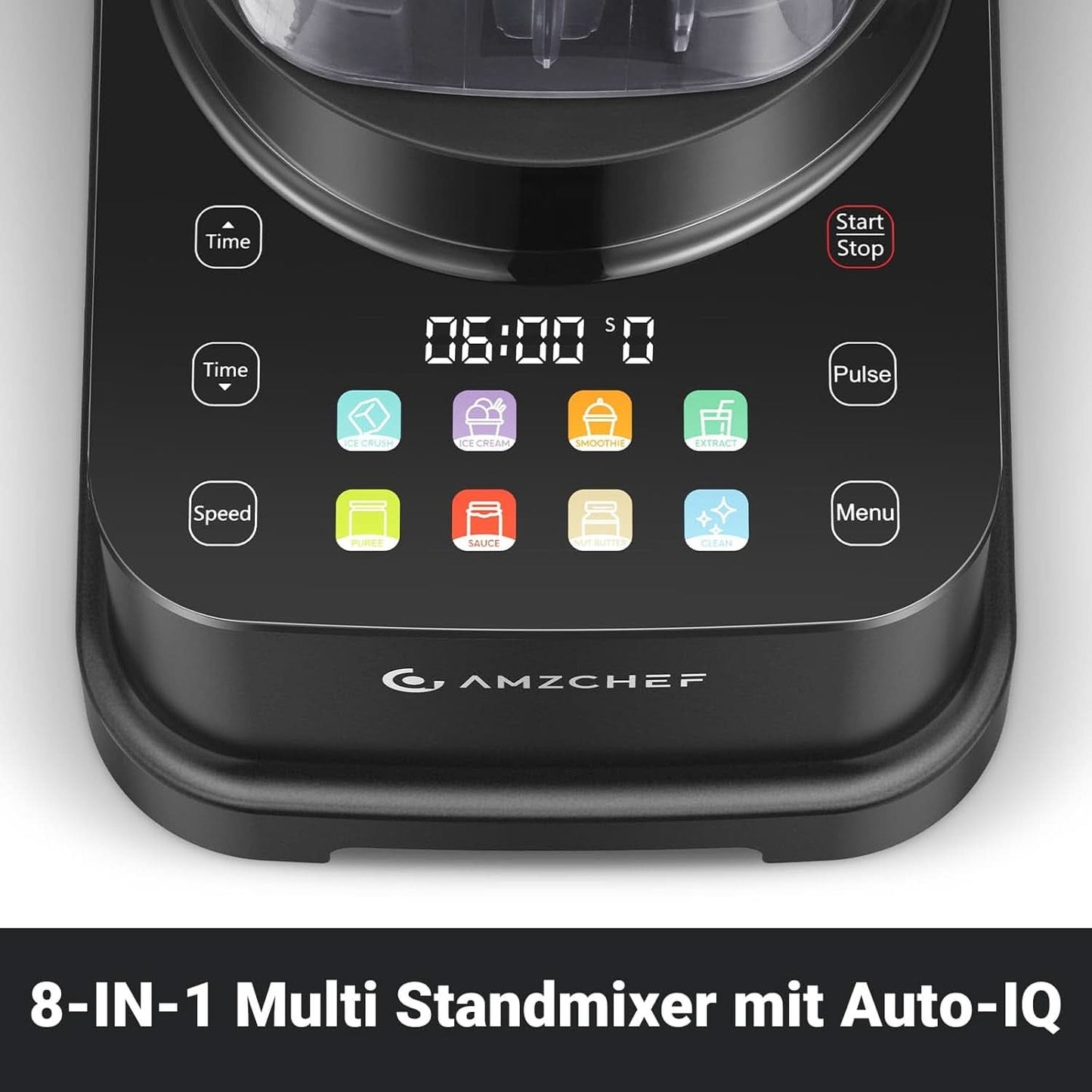 Blender AMZCHEF, 8 slimme menu's en 10 snelheden, LCD-touchscreen Kitchen Naty Shop