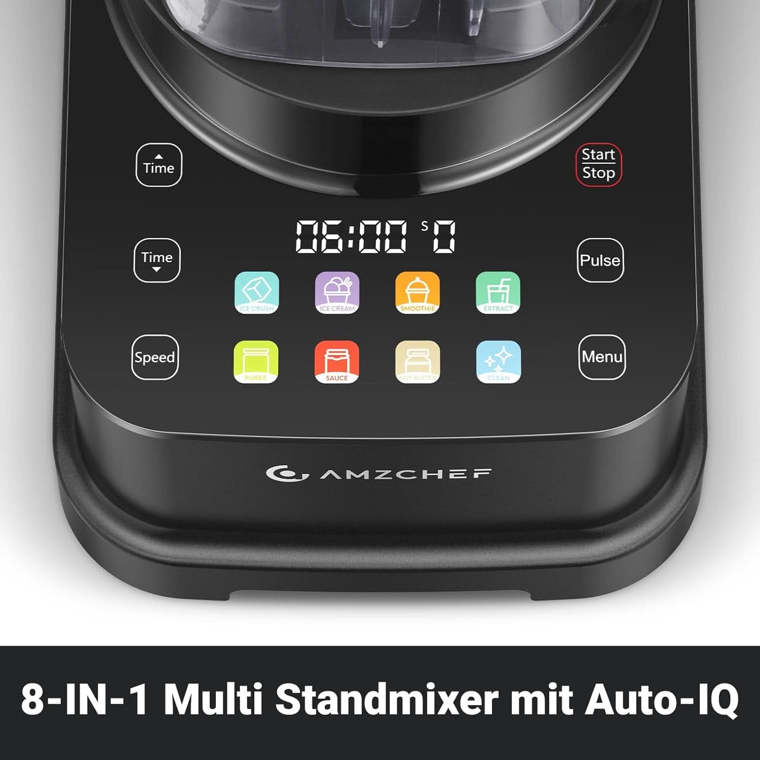 Blender AMZCHEF, 8 slimme menu's en 10 snelheden, LCD-touchscreen Kitchen Naty Shop