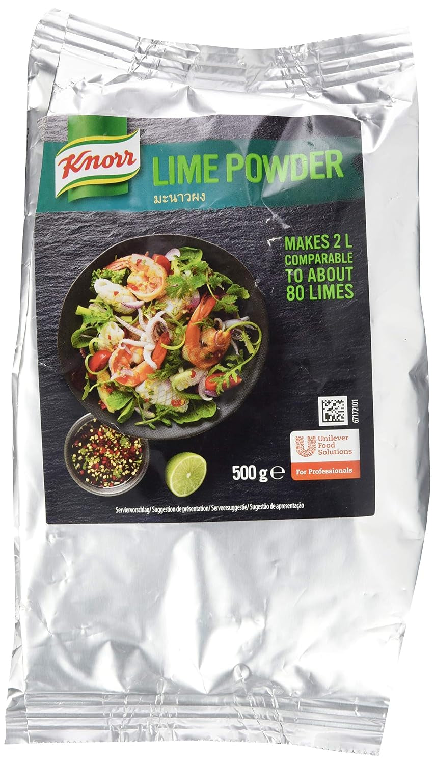 Knorr Kokosmilch Pulver (Melkpoeder aus 20 frischen Kokosnüssen, ergibt 6,6 Liter Kokosmilch) 1er-pakket (1 x 1 kg)