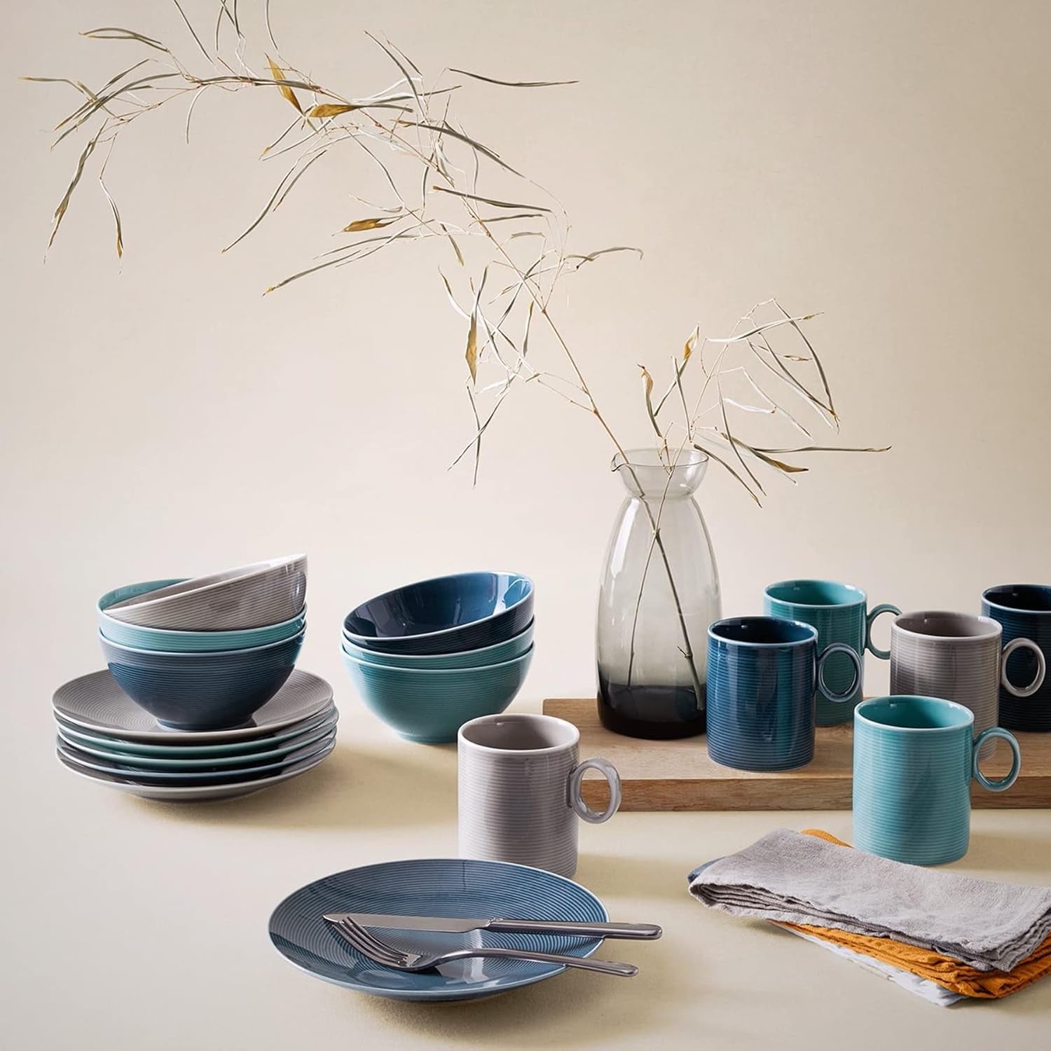 Thomas Loft van Rosenthal Color - Gemengde set 18-delig, 9999 CM