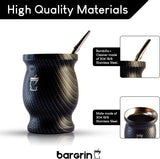 Mate Tea Set - Mate Mok - Mate en Bombilla Set - Theekopjes - Dubbelwandig Design Mate Mok - Yerba Mate Mok Set