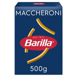 Pasta Barilla Klassieke Maccheroni nr. 44 durumtarwe van hoge kwaliteit, altijd beetgaar, 500 g