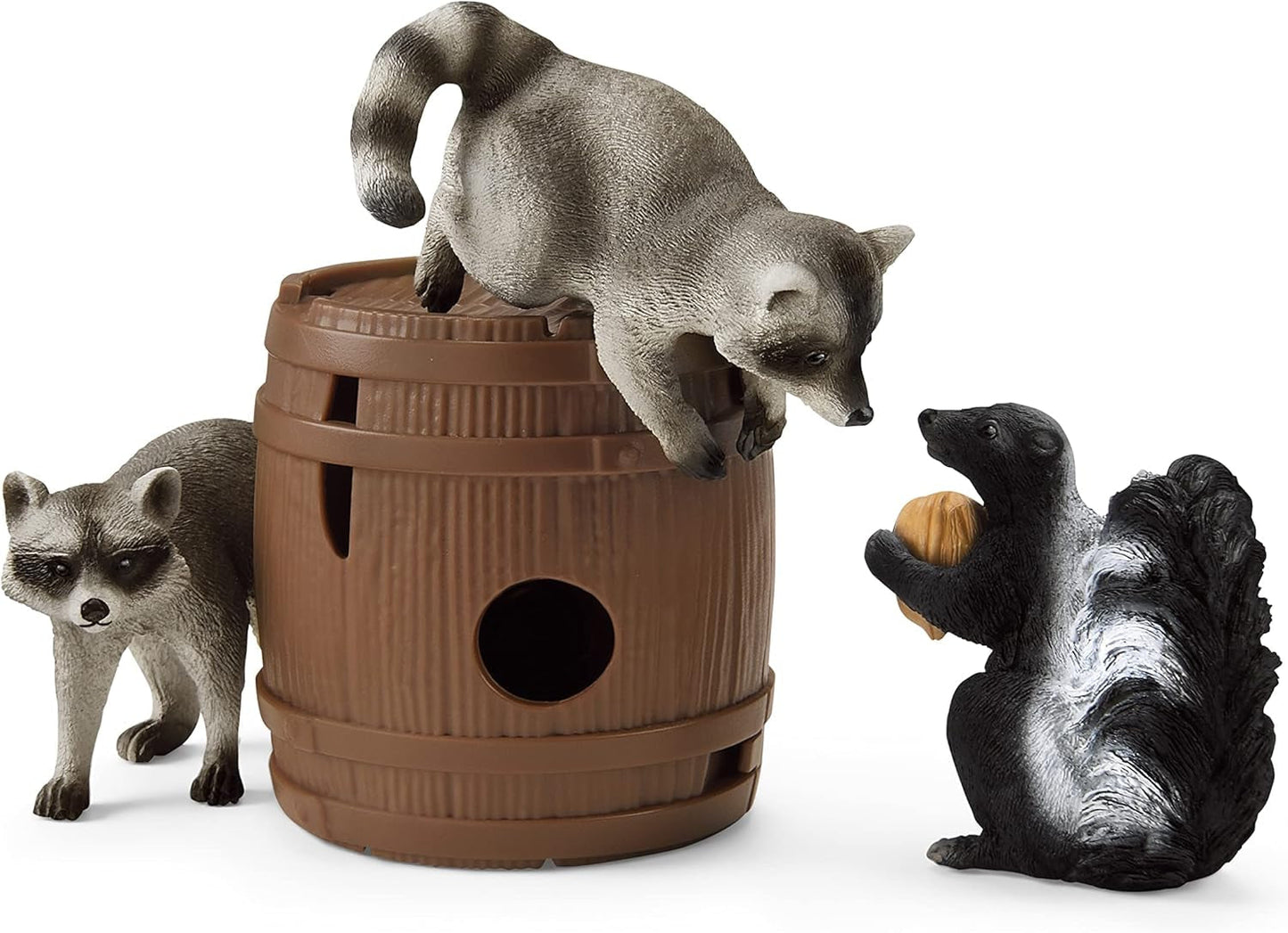 Schleich 42532 Plezier rond de noot, vanaf 3 jaar, WILD LIFE - Speelset, 6 stuks Actiefiguren Naty Shop Ffp