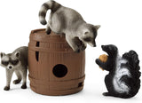 Schleich 42532 Plezier rond de noot, vanaf 3 jaar, WILD LIFE - Speelset, 6 stuks Actiefiguren Naty Shop Ffp