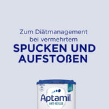Aptamil Anti-Reflux - Volledige formule vanaf de geboorte Dieetmanagement Braken en oprispingen Babyvoeding Melkpoeder 1 x 800 g