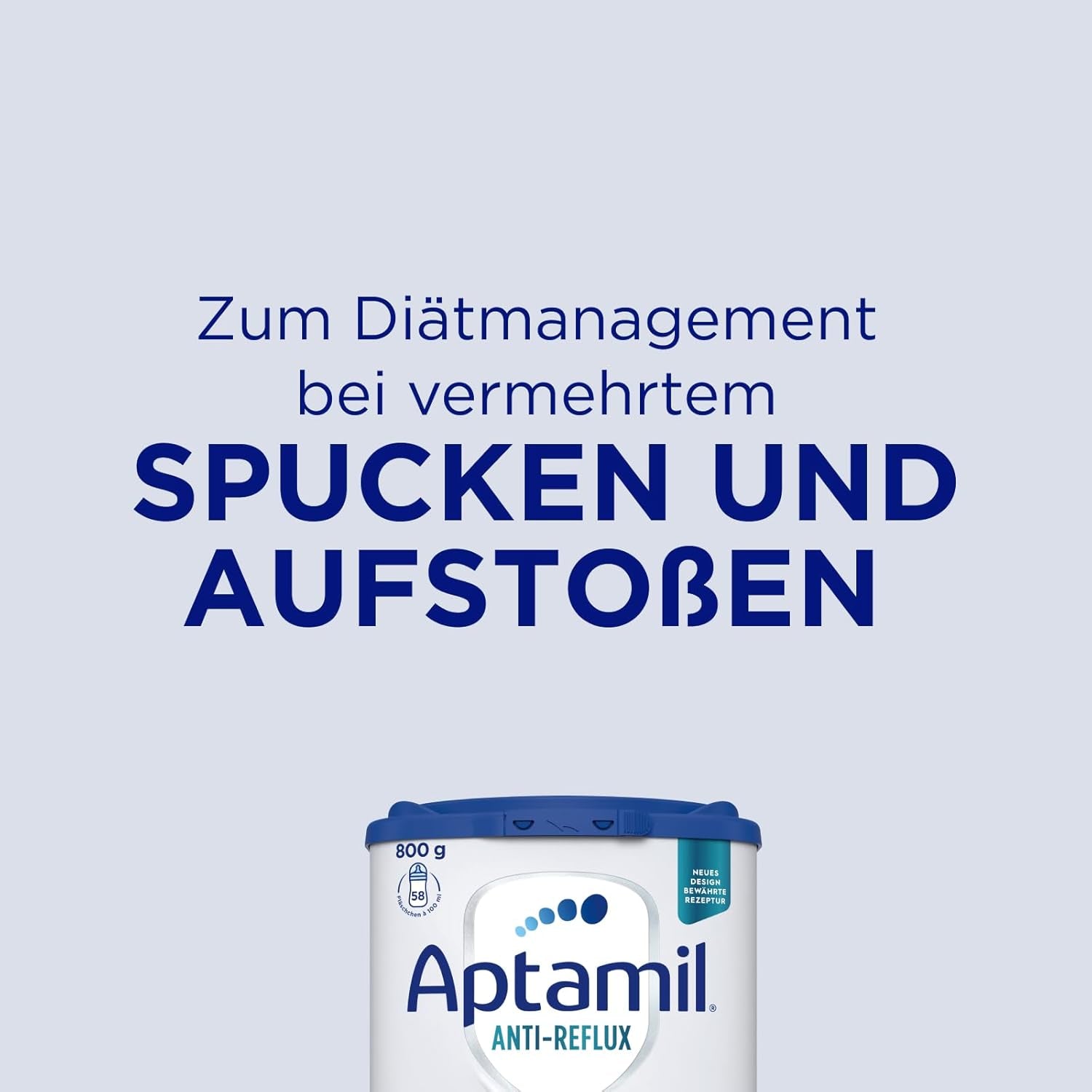 Aptamil Anti-Reflux - Volledige formule vanaf de geboorte Dieetmanagement Braken en oprispingen Babyvoeding Melkpoeder 1 x 800 g