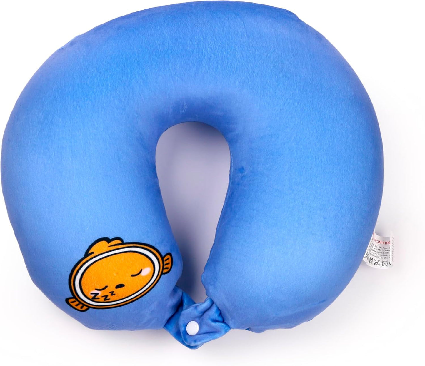 Puckator Swapseazzz Adoramals oceaan anemoonvis 2-in-1 reiskussen en knuffel Reiskussens Naty Shop
