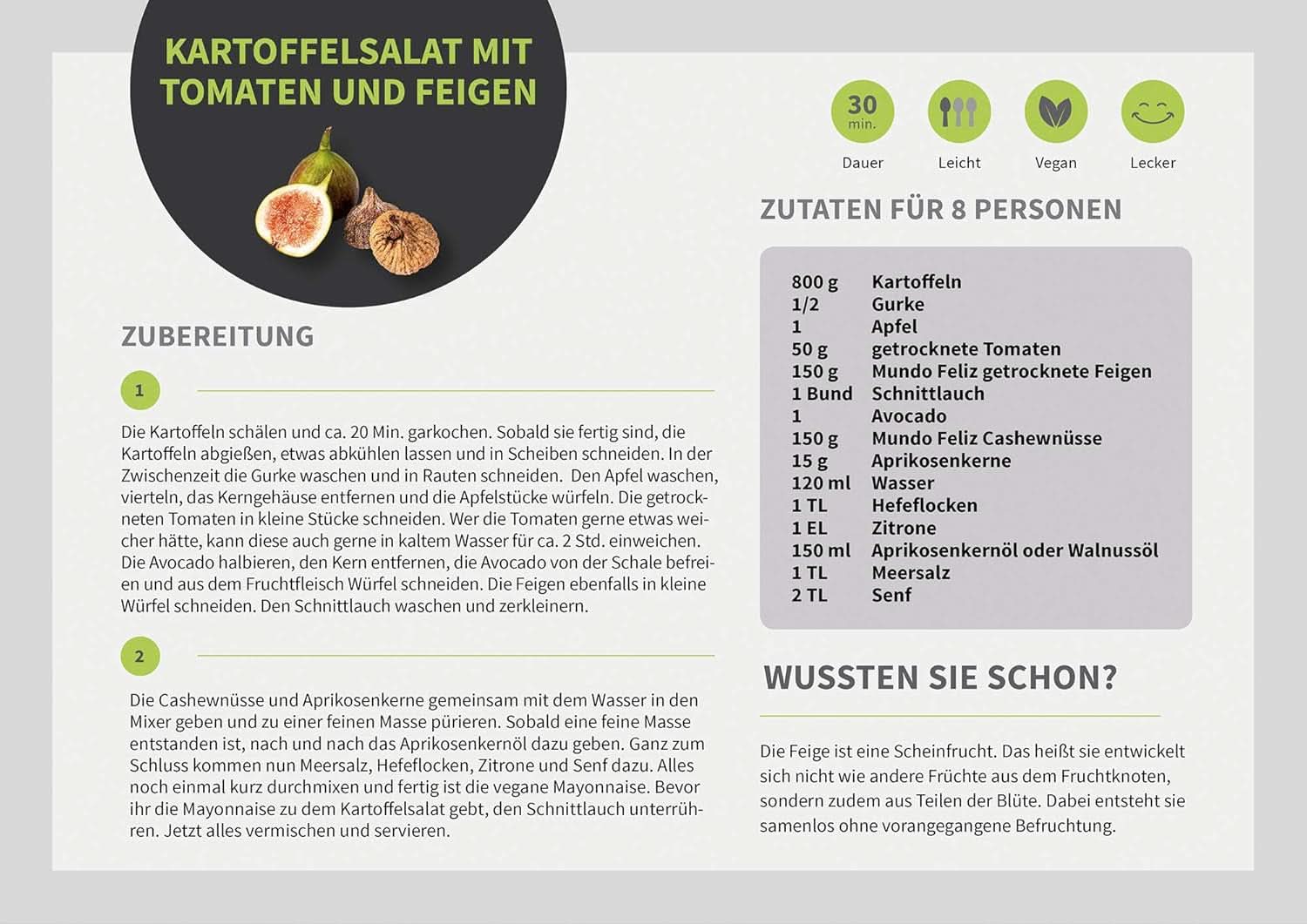 Mundo Feliz Gedroogde vijgen uit biologische landbouw, 2 x 500 gram Naty Shop gedehydrateerde producten