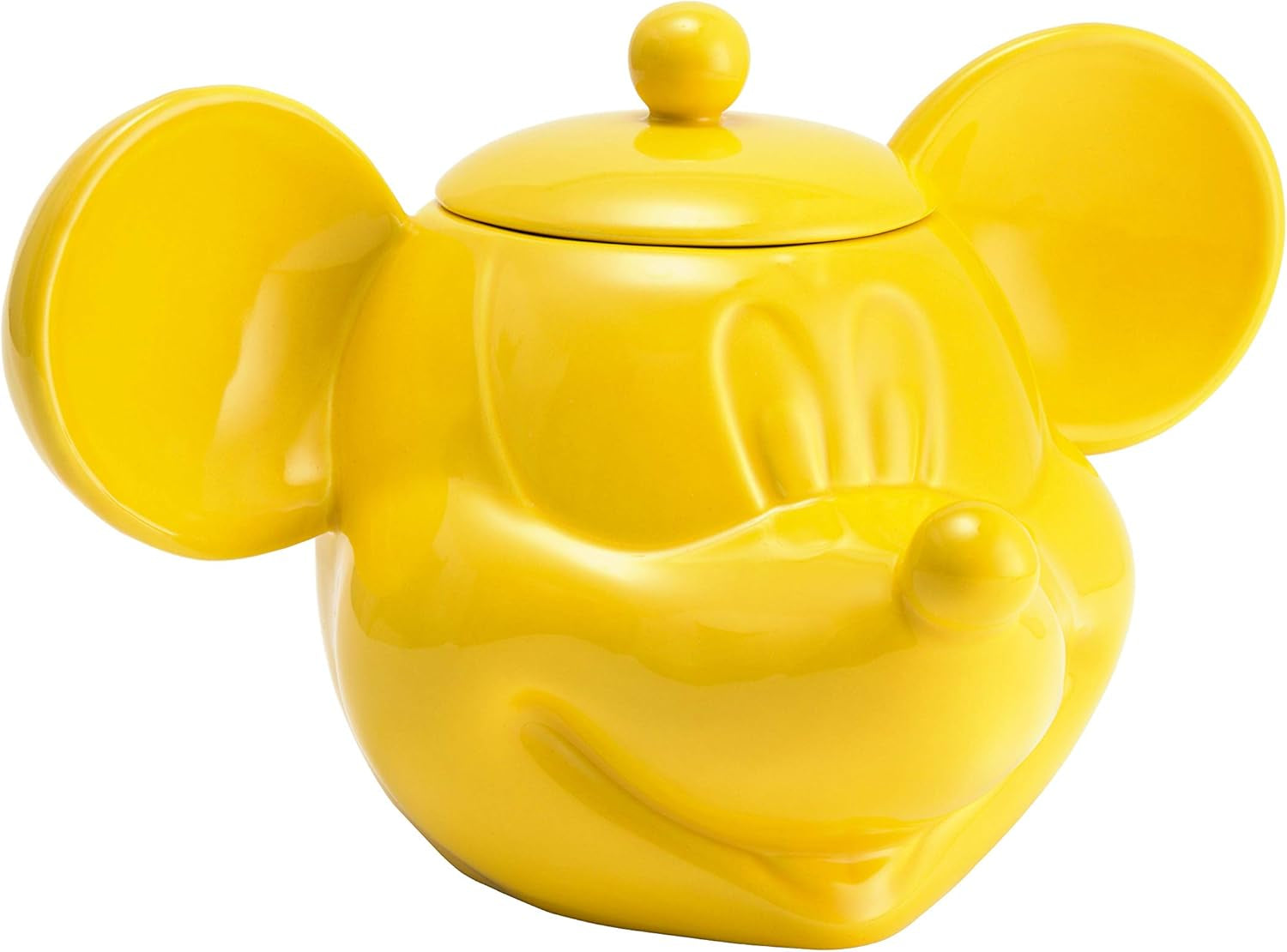 Joy Toy 62129 Disney Mickey Mouse 3D Koekjestrommel Geel 25X17X20 Cm Voedselbewaardozen Naty Shop Standaard titel