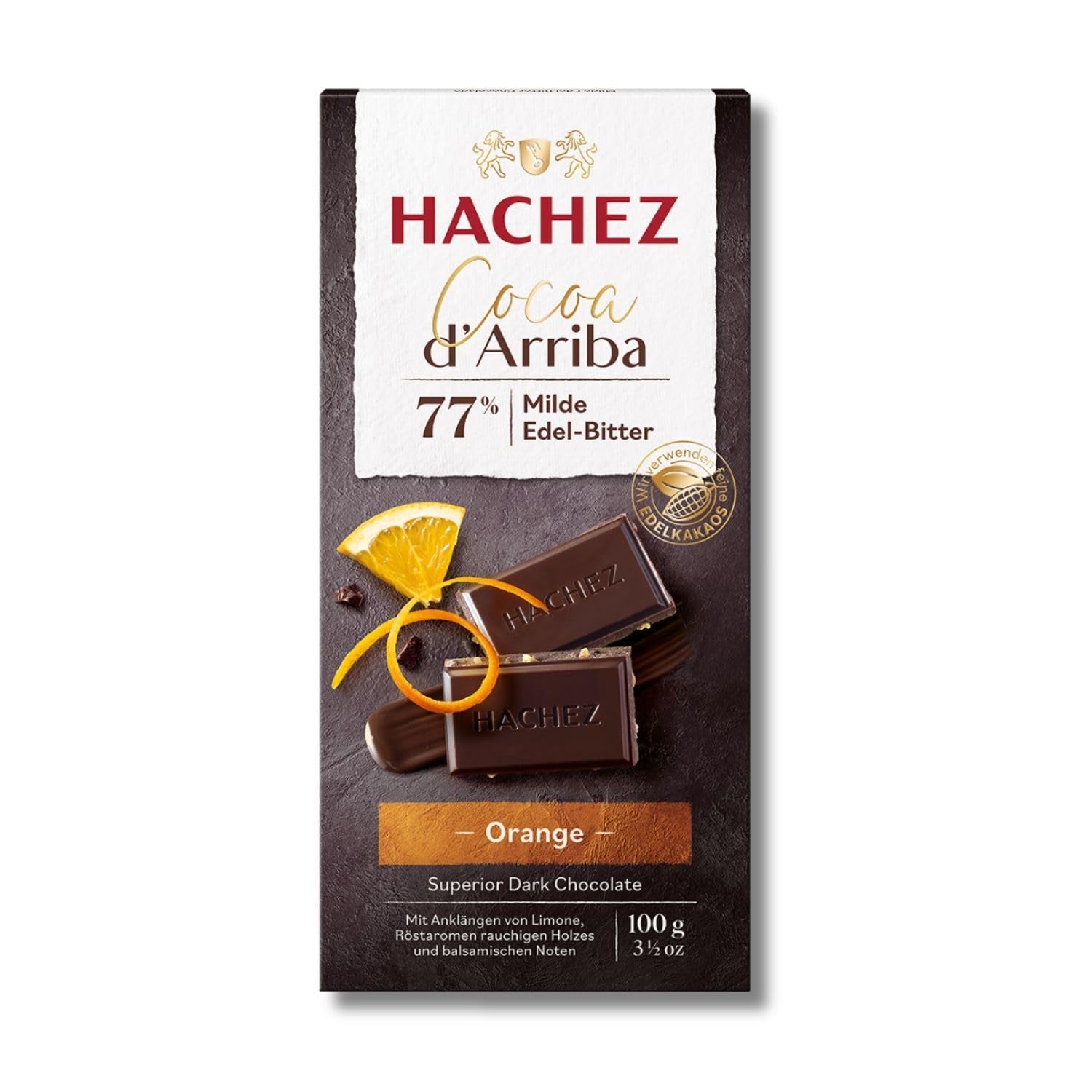 Hachez Cacaoreep - Cacao d'Arriba Reep Mango (1x 100 g)