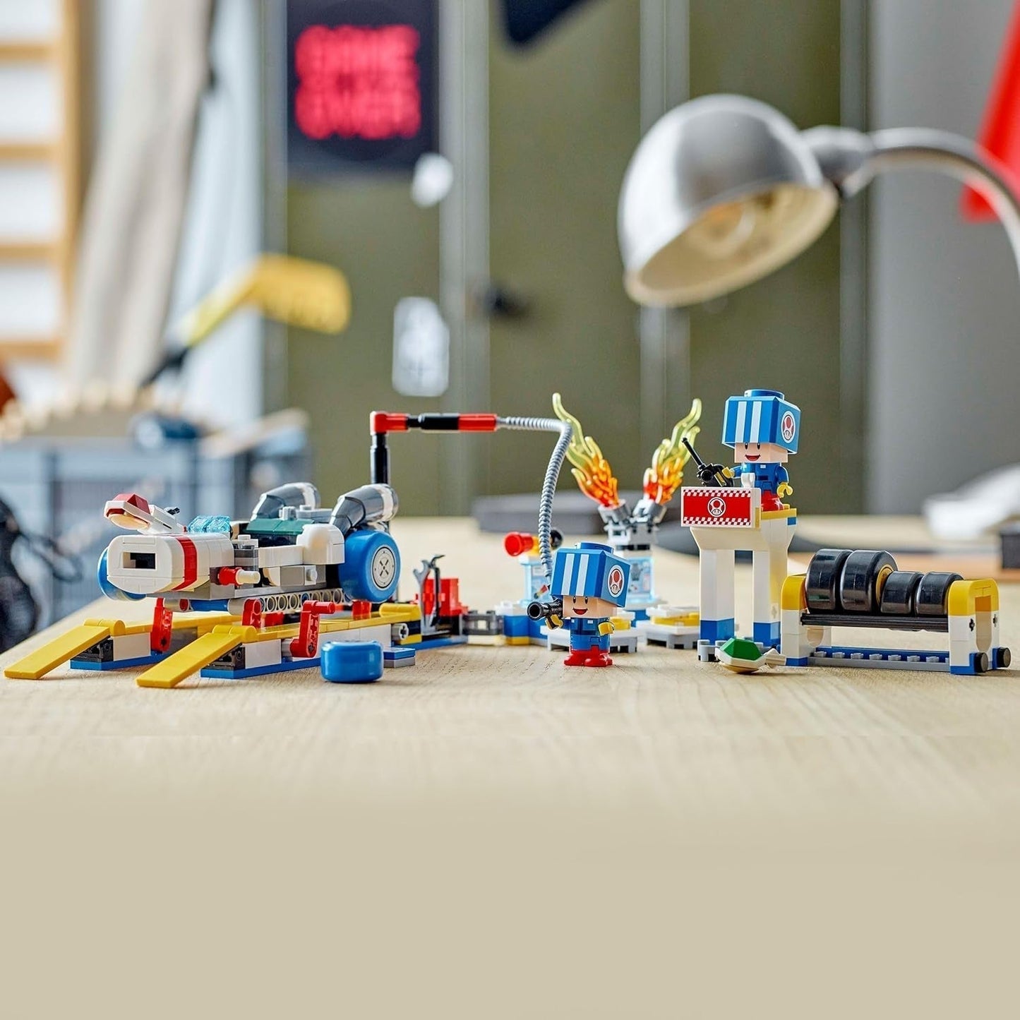 LEGO Super Mario: Mario Kart - Toad's Workshop, Nintendo-personage, aanpasbaar speelgoed, avonturenset, cadeau voor jongens, meisjes en gamers vanaf 8 jaar 72035 Bouwsets Besuche den LEGO-Store