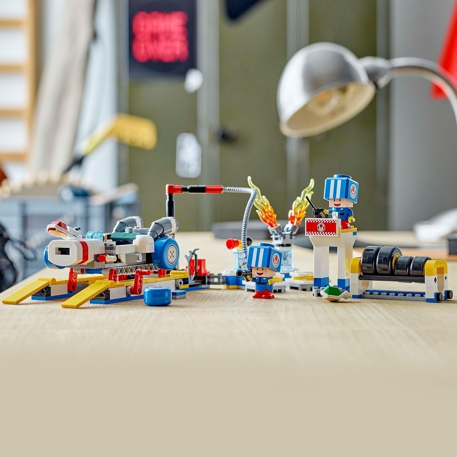 LEGO Super Mario: Mario Kart - Toad's Workshop, Nintendo-personage, aanpasbaar speelgoed, avonturenset, cadeau voor jongens, meisjes en gamers vanaf 8 jaar 72035 Bouwsets Besuche den LEGO-Store