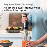 Braun Household Hogar Multiquick 7 Mixer, Spritzschutz, Spülmaschinenfest, Bpa-Frei, 600 Ml, Zerkleinerer 500 Ml, Eisklinge, MQ 7035XBI, 1000 W, Schwarz, MQ7035XBI Keuken Naty Shop