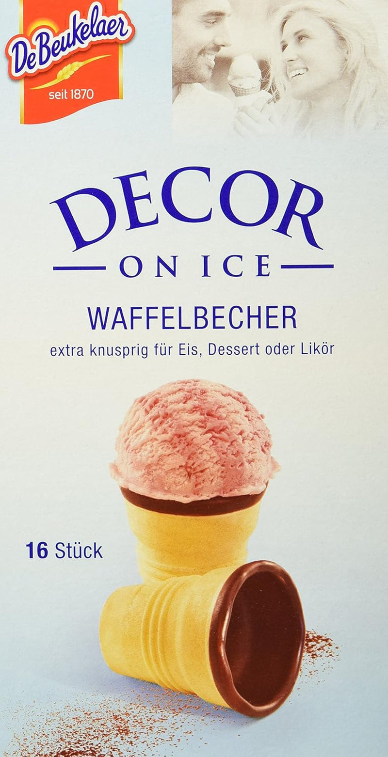 Debeukelaer Decor on Ice - Wafelverpakkingen, verpakking van 12 (12 x 60g)