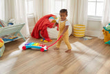 Fisher-Price Oplichtende gigantische xylofoon - elektronisch muziekinstrument om mee te trekken met liedjes met leerinhoud, voor kinderen, peuters vanaf 9 maanden, veelkleurig, versie: Frans, HJK40 Jucarii Bebe Naty Shop
