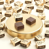 Venchi Cubotto van 60% pure pure chocolade in een verpakking van 1 kg - vegan, glutenvrij