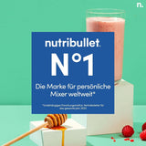 Nutribullet Original, Elektrische Mixer, Zerkleinerer, Smoothiemixer, Smoothie Maker, 600 W Leistung, Einfach Und Schnell in Der Anwendung, Kompakt, Leicht Zu Reinigen, NB603DG Kitchen Naty Shop