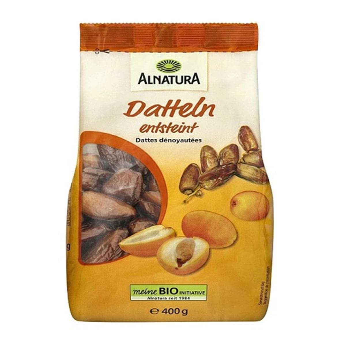 Dadels zonder zaden, zak van 400 gram Naty Shop gedroogde producten