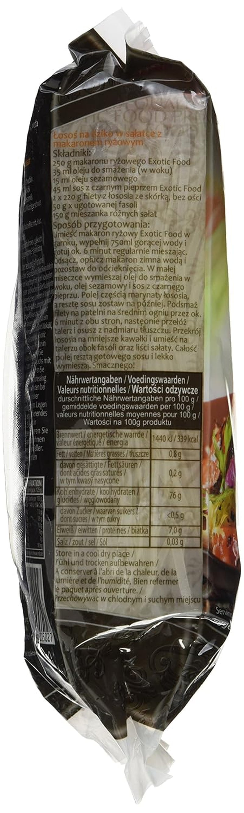 Rijstnoedels, 3 mm, voor soep en salade (Mihoen), verpakking van 3 (verpakking van 3 x 250 g)
