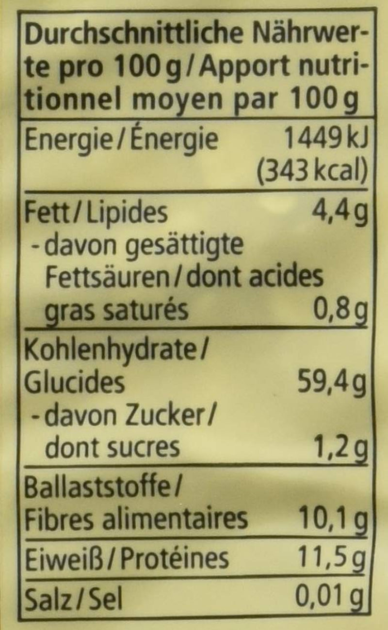Bio 3-Korn Flocken, 500 G Granen Naty Shop