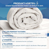 Comfortdekbed, (90 dons / 10 veren), wit, 155 X 220 Cm Dekbedden en dekbedden Naty Shop