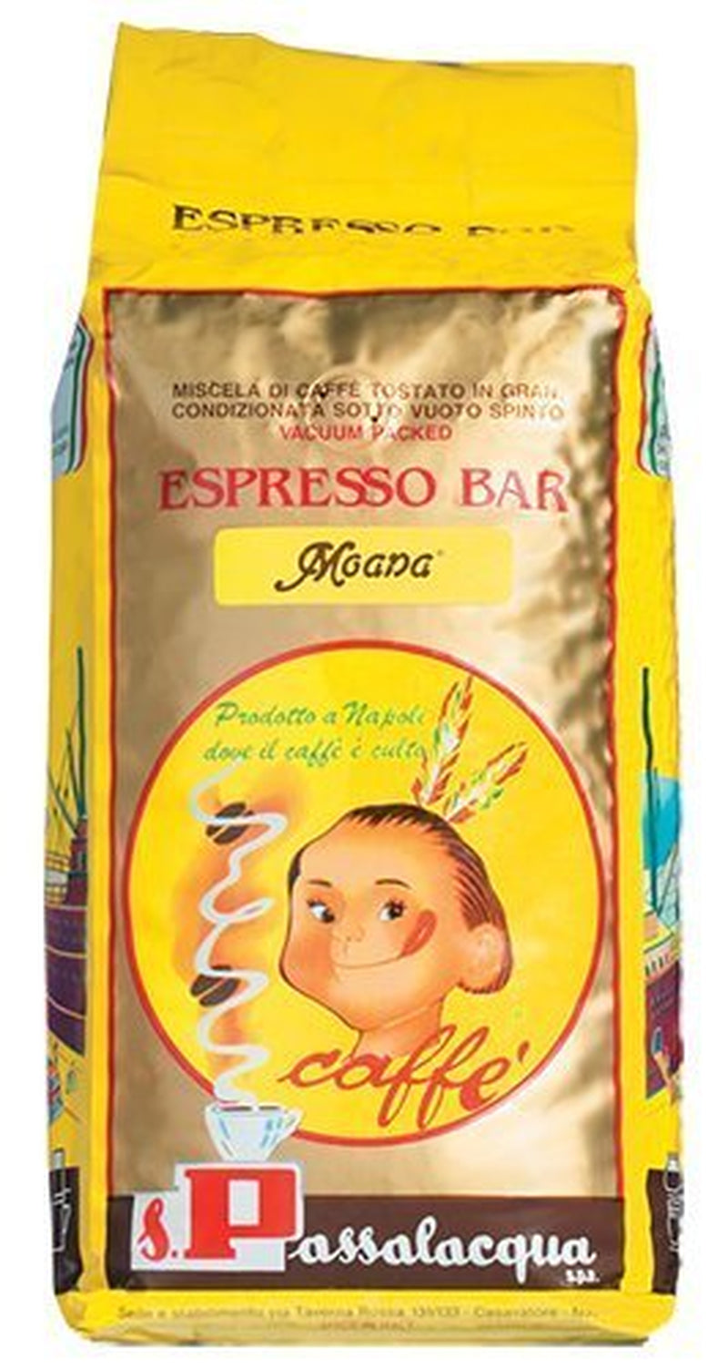PASSALACQUA MOANA KOFFIE - ESPRESSO - 1 kg PAKKET KOFFIEBONEN
