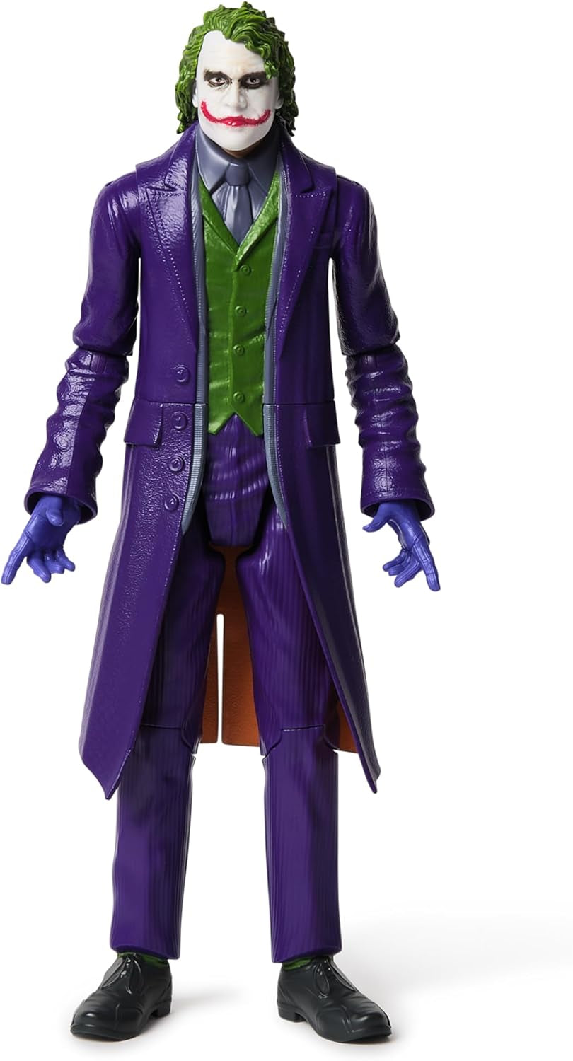 DC Comics the Dark Knight - Joker-actiefiguur Bekend uit de legendarische trilogie de Dark Knight in 30 cm. Vanaf 3 jaar Actiefiguren Naty Shop