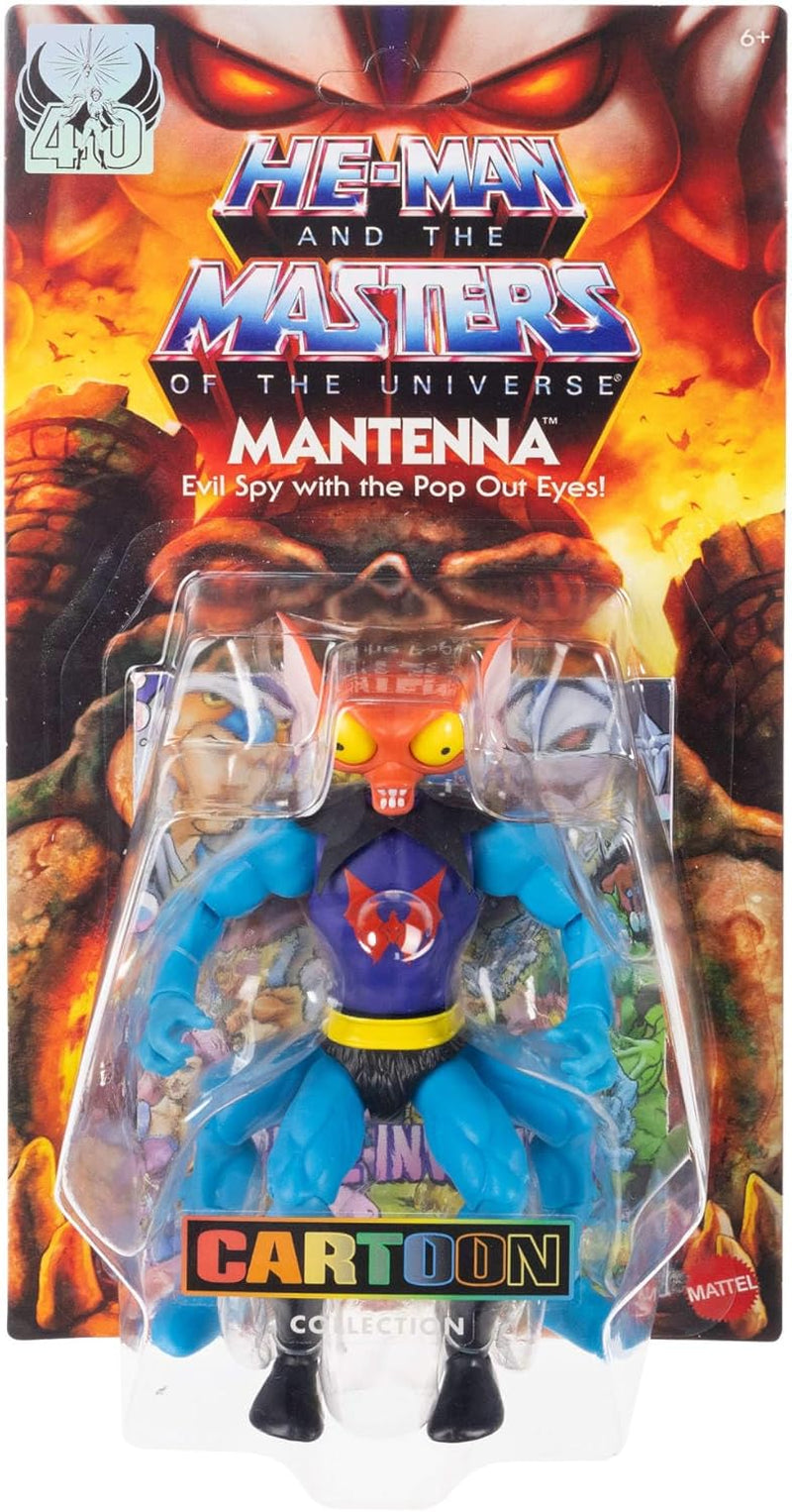 Masters of the Universe Origins actiefiguur Mantenna Princess of Power uit de cartooncollectie, ca. 14 cm hoge tv uit de jaren 80 Bogeyman Lift-Up Eyes JBM78 Actiefiguren Naty Shop