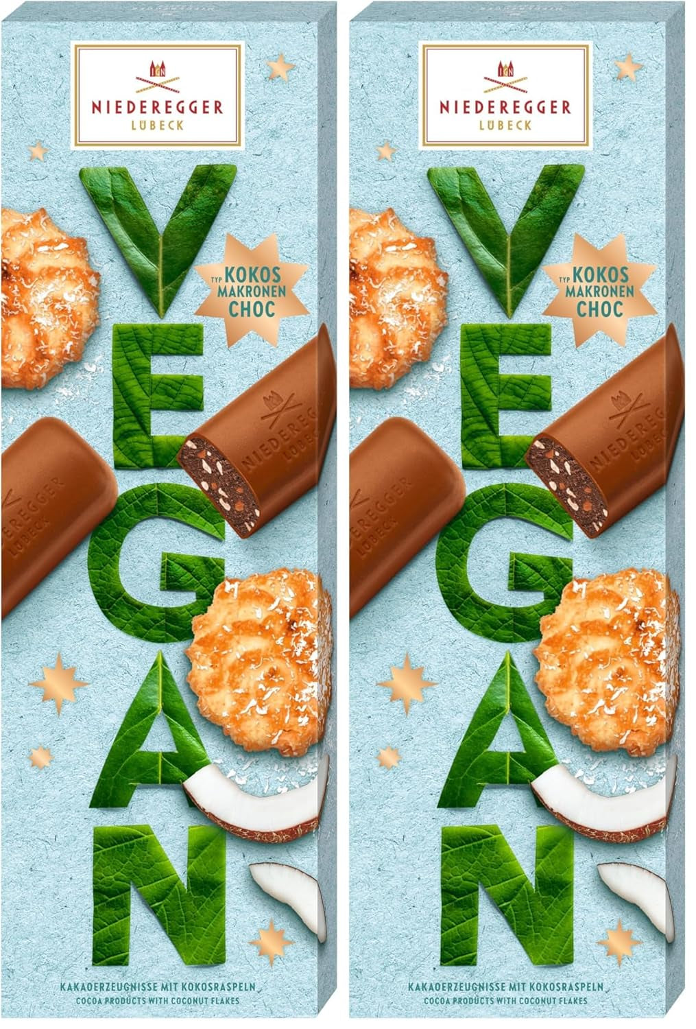 Niederegger Kokos-Choc Bitterkoekjes VEGAN 100g