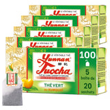 Yunnan Tuocha Zouji - Biologische groene thee met kumquat - Vitamine C - 100 theezakjes - 200 g - Yunnan-kwaliteit gegarandeerd