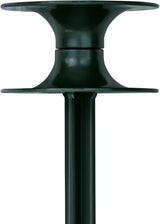 Set van 3 slanggeleiders, groen, 24 x 9 cm | Tuinslang- en kabelgeleider met grondanker | Slanghaspel voor het beschermen van bloembedden en huismuren | Haspel voor tuinslang en kabel