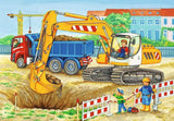 Ravensburger Puzzel voor kinderen - 07616 Bouwplaats en boerderij - Puzzel voor kinderen vanaf 3 jaar, met 2X12 stukjes Puzzel Naty Shop