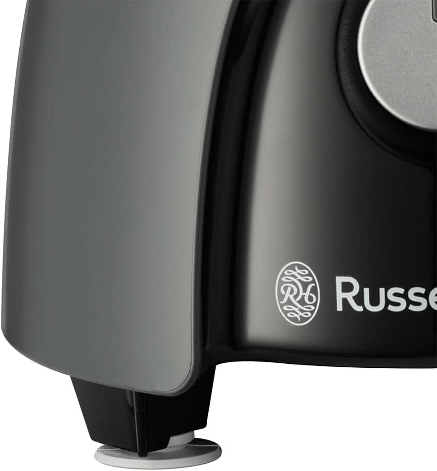 Russell Hobbs Keukenmachine [Blender/Groentenhakmolen/Tafelblender/Hakker/Blender] Keukenmachine (Kneden, Mixen en Snijden), Matte Houtskoolkeuken Naty Shop