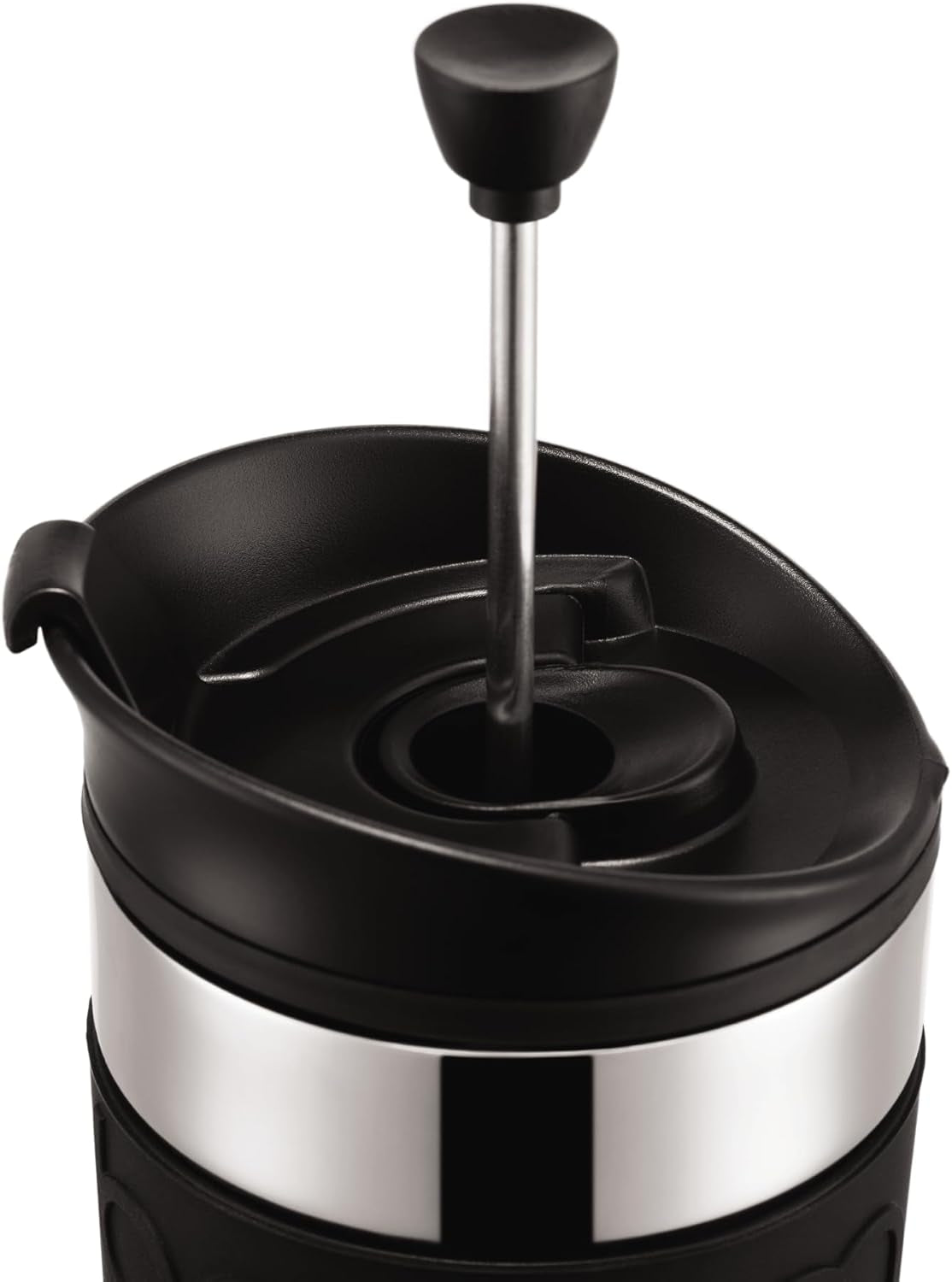 Bodum K11067-01 Reispers roestvrij staal zwart koffiezetapparaat met vervangend deksel 350 ml