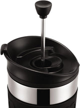 Bodum K11067-01 Reispers roestvrij staal zwart koffiezetapparaat met vervangend deksel 350 ml