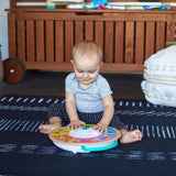 Baby Einstein, Hape, Cal's Smart Sounds Symphony Magic Touch Houten elektronisch activiteitenspeelgoed in 3 talen (Engels, Frans en Spaans), 3 standen, vanaf 6 maanden Babyspeelgoed Naty Shop