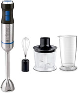 Ufesa BP4762 Vario 1450 Max Standmixer, Leistung 1400 W, 20 Geschwindigkeiten + Turbo, Edelstahlgehäuse en 4 Klingen, Ergonomie en Spritzwassergeschütztes Design, Inkl. Zubehör, Bpa-vrije keuken Naty Shop