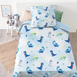 Beddengoed voor jongens, diverse modellen Beddengoed - kinderen Naty Shop Dinosaurs 135X200 cm + 80X80 cm