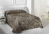 VIALMAN Lichte deken Sofia 29, Katoen Polyester, Bruin, Cama 135: 230 X 270 Cm Bedden en dekens Besuche den VIALMAN-Store
