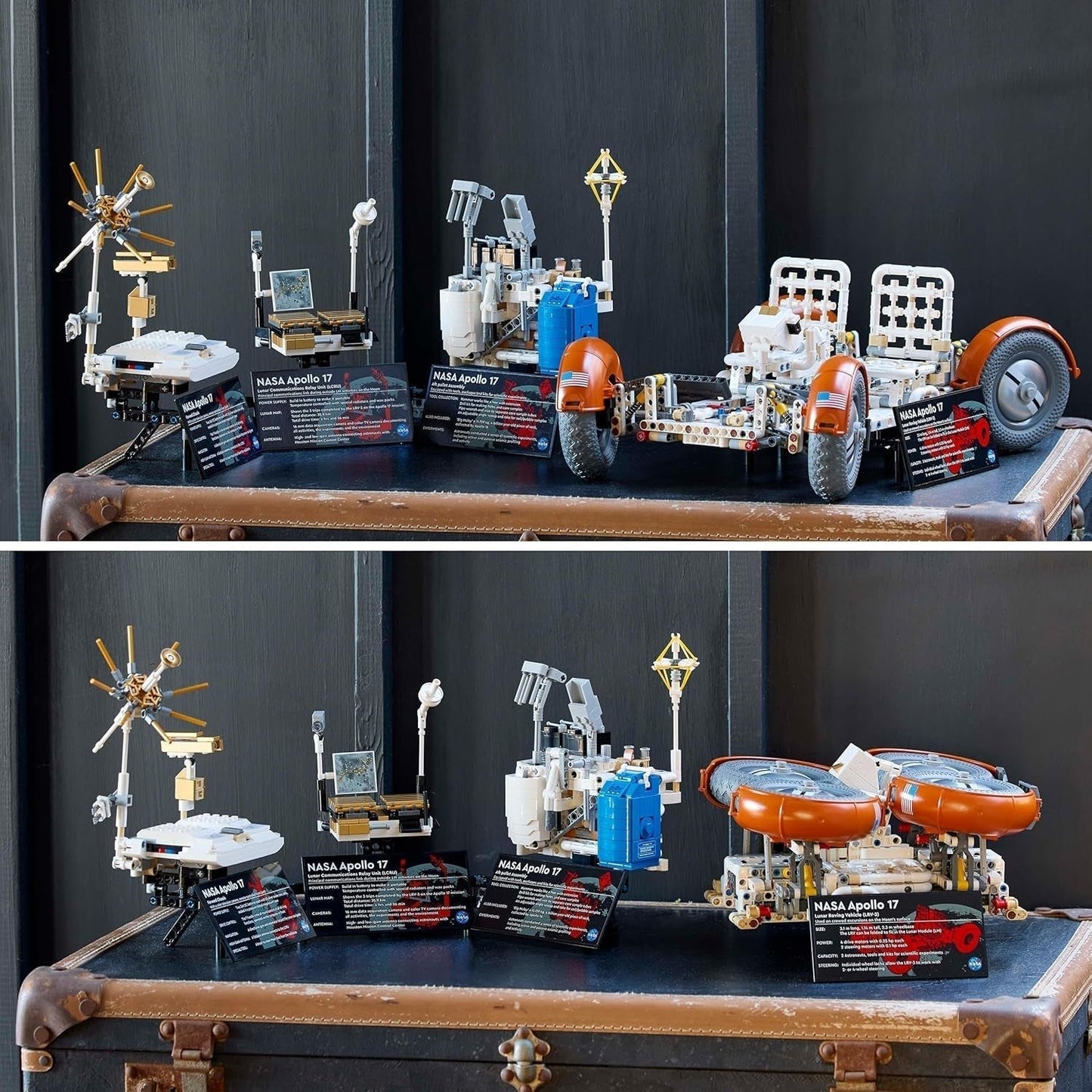 LEGO Technic NASA Apollo Lunar Roving Vehicle (LRV), maanrovermodel voor volwassenen, ruimteverzamelobject voor wetenschapsliefhebbers, bouwspeelgoed, ruimtevoertuigmodel 42182 Bouwsets Besuche in LEGO-Store