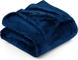 Utopia Bedding Gezellige fleecedeken [228x228 cm, grijs] Zachte, lichte, warme en pluizige deken Comfortabele en ademende deken voor slaapbank, slaapbank, bedden en dekens Besuche den Utopia Bedding-Store Navy 228x193 cm