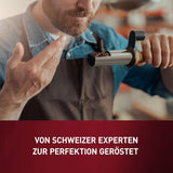 Schwiizer Schüümli Crema Mild, 100% premium Arabica koffiebonen, fruitig en nootachtig, voor volautomatische koffiemachines, 2/5 sterkte, licht gebrand, Rainforest Alliance gecertificeerd, 1 kg (pak van 2)