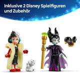 LEGO Ç€ Disney Villains The Dresses Of Maleficent en Cruella De Vil - Speelgoed voor jongens en meisjes vanaf 9 jaar - Incl. 2 minipoppetjes en 2 dierenfiguren - Verjaardagscadeau voor fans 43262 Bouwsets Besuche in LEGO-Store